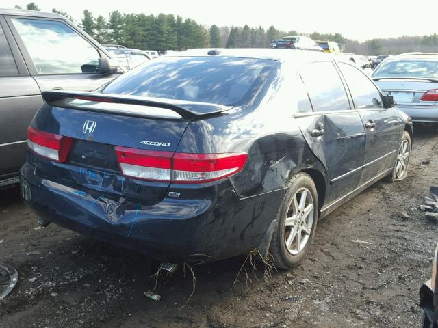 1HGCM66834A059319 - 2004 HONDA ACCORD EX BLACK photo 4