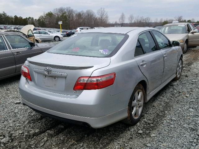 4T1BE46K57U699571 - 2007 TOYOTA CAMRY NEW GRAY photo 4