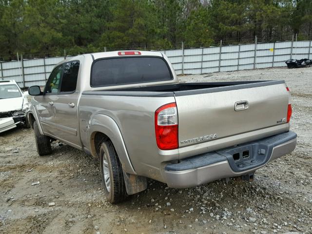 5TBDT441X6S543597 - 2006 TOYOTA TUNDRA DOU GOLD photo 3