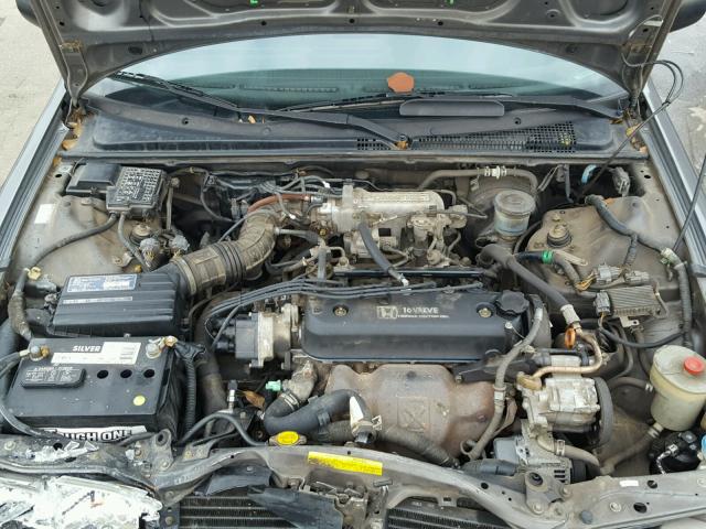 1HGCB7646LA135218 - 1990 HONDA ACCORD DX GRAY photo 7