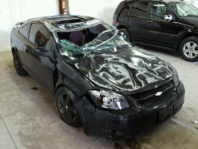 1G1AL15F367669791 - 2006 CHEVROLET COBALT LT BLACK photo 1