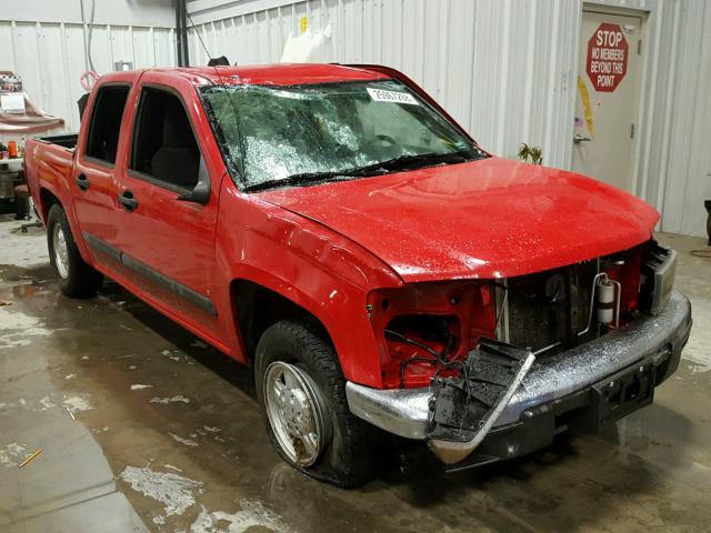 1GCCS13E788127507 - 2008 CHEVROLET COLORADO RED photo 1