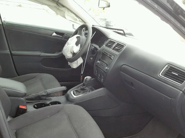 3VW2K7AJ2EM445795 - 2014 VOLKSWAGEN JETTA BASE 黑色 照片 5