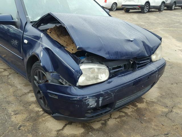 9BWDE61J924028376 - 2002 VOLKSWAGEN GTI BASE BLUE photo 9