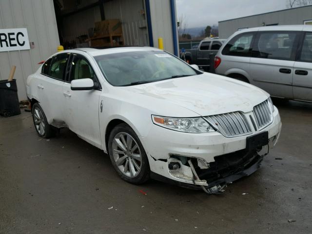 1LNHL9DR9AG616484 - 2010 LINCOLN MKS WHITE photo 1