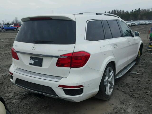 4JGDF2EE5FA580313 - 2015 MERCEDES-BENZ GL 350 BLU WHITE photo 4