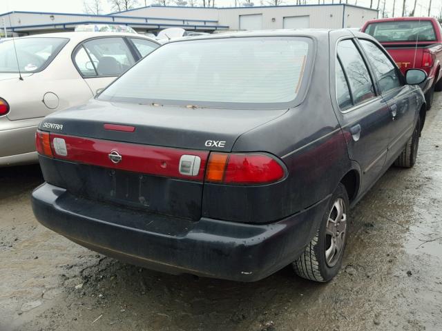 1N4AB41D2WC710280 - 1998 NISSAN SENTRA E BLACK photo 4