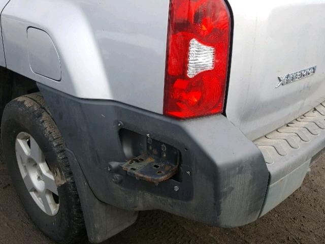 5N1AN08W95C648596 - 2005 NISSAN XTERRA OFF GRAY photo 9