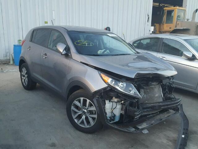 KNDPB3AC2F7712044 - 2015 KIA SPORTAGE L GRAY photo 1