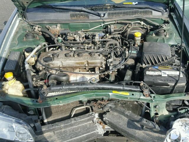 1N4DL01D11C102214 - 2001 NISSAN ALTIMA XE GREEN photo 7