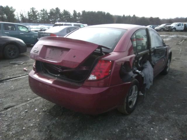 1G8AG52F95Z156906 - 2005 SATURN ION LEVEL MAROON photo 4