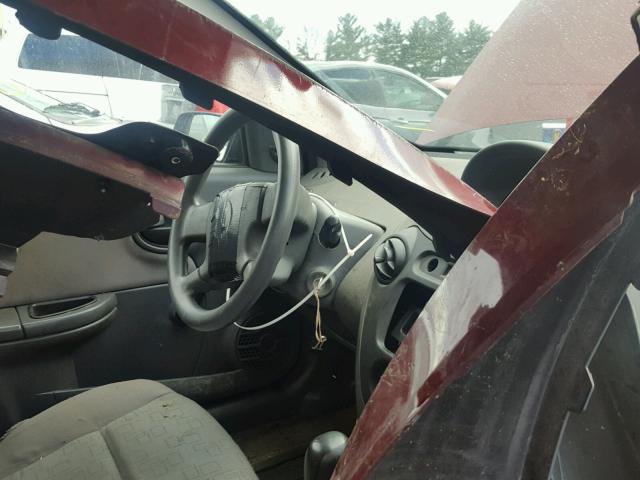 1G8AG52F95Z156906 - 2005 SATURN ION LEVEL MAROON photo 5