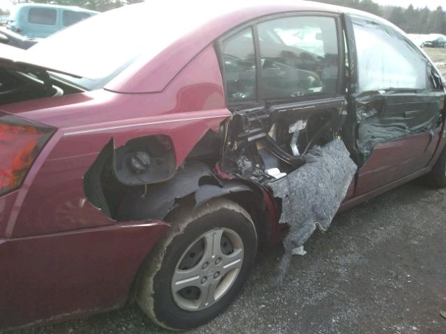 1G8AG52F95Z156906 - 2005 SATURN ION LEVEL MAROON photo 9