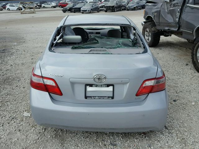 4T1BE46K47U545238 - 2007 TOYOTA CAMRY NEW SILVER photo 10