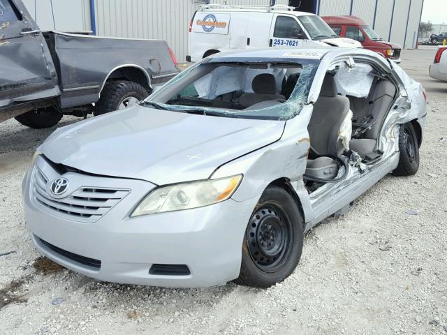 4T1BE46K47U545238 - 2007 TOYOTA CAMRY NEW SILVER photo 2