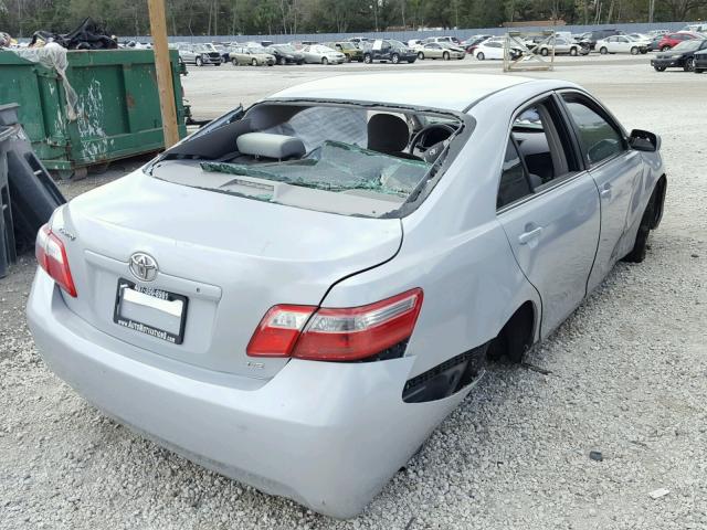 4T1BE46K47U545238 - 2007 TOYOTA CAMRY NEW SILVER photo 4