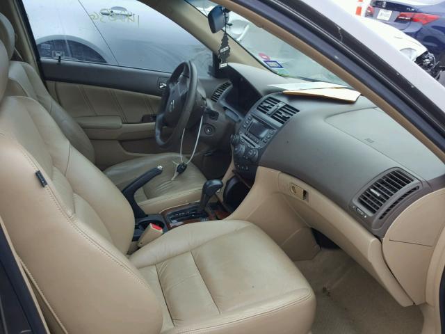 1HGCM56837A194749 - 2007 HONDA ACCORD EX GRAY photo 5