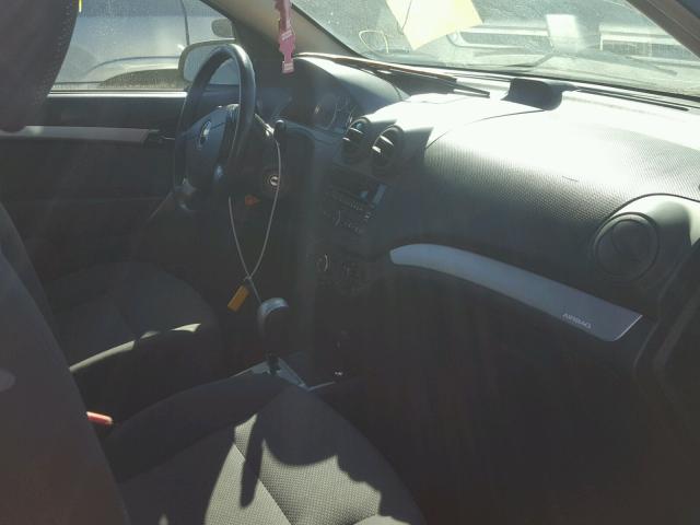 KL1TD5DE0BB147700 - 2011 CHEVROLET AVEO LS 银色 照片 5