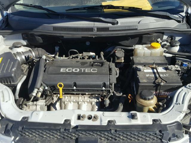 KL1TD5DE0BB147700 - 2011 CHEVROLET AVEO LS 银色 照片 7