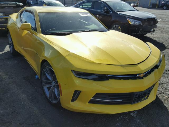 1G1FB1RS5H0206840 - 2017 CHEVROLET CAMARO LT YELLOW photo 1