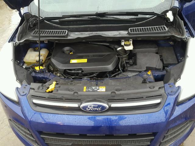 1FMCU9GX1DUB30663 - 2013 FORD ESCAPE SE BLUE photo 7