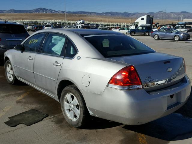 2G1WT58N189143001 - 2008 CHEVROLET IMPALA LT SILVER photo 3