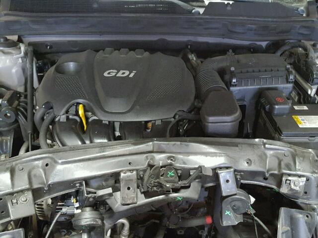 5XXGN4A77DG209825 - 2013 KIA OPTIMA EX SILVER photo 7