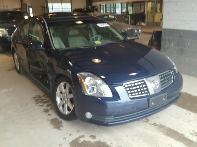 1N4BA41E04C917473 - 2004 NISSAN MAXIMA SE BLUE photo 1