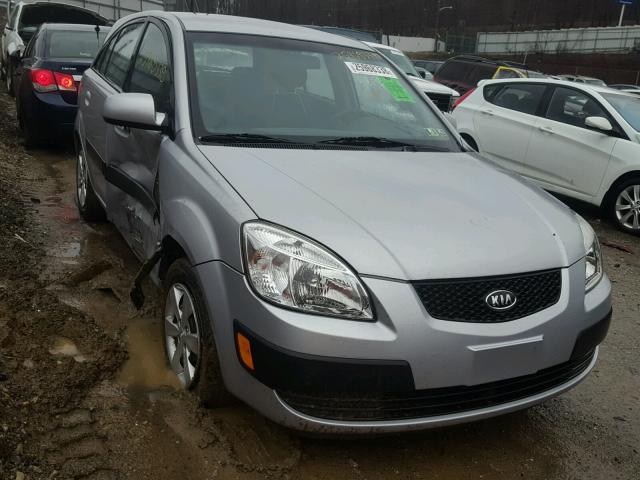 KNADE243496496950 - 2009 KIA RIO 5 SX SILVER photo 1