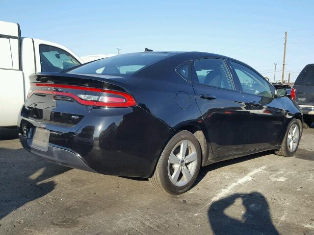 1C3CDFBBXGD613690 - 2016 DODGE DART SXT BLACK photo 4