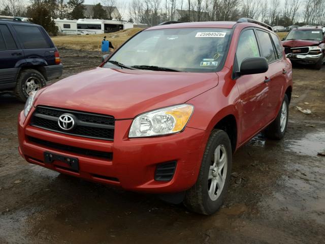 2T3BF4DV6CW224037 - 2012 TOYOTA RAV4 RED photo 2