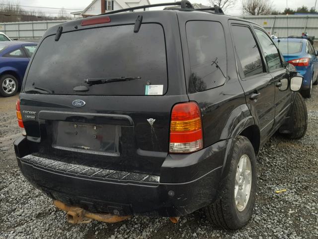 1FMCU94107KB06838 - 2007 FORD ESCAPE LIM BLACK photo 4