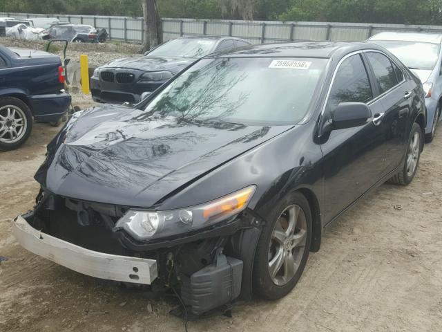 JH4CU2F62AC018376 - 2010 ACURA TSX BLACK photo 2