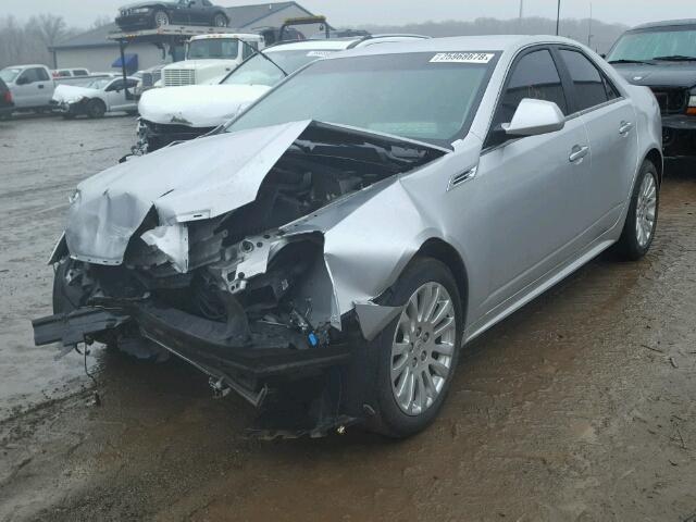 1G6DJ5EV3A0124493 - 2010 CADILLAC CTS PERFOR Srebrny zdjęcie 2