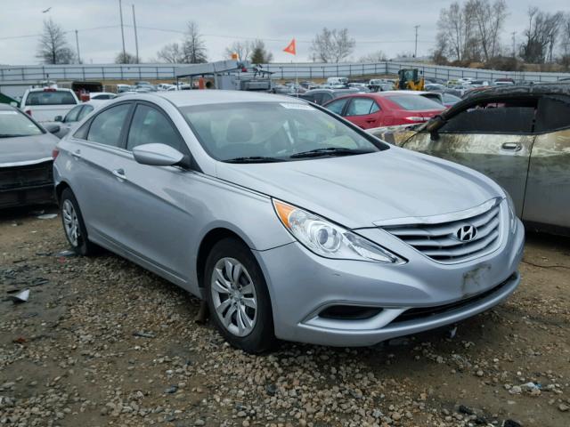 5NPEB4AC7CH488130 - 2012 HYUNDAI SONATA GLS SILVER photo 1