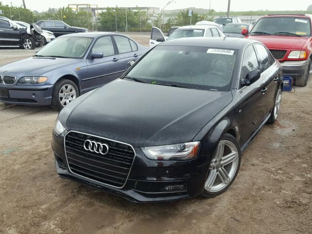 WAUKFAFL7DN013283 - 2013 AUDI A4 PRESTIG BLACK photo 2