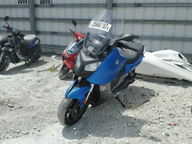 WB101320XEZZ99366 - 2014 BMW C600 SPORT BLUE photo 2