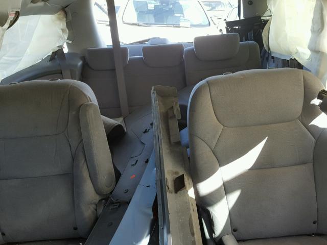 5FNRL38447B085069 - 2007 HONDA ODYSSEY EX BLUE photo 6