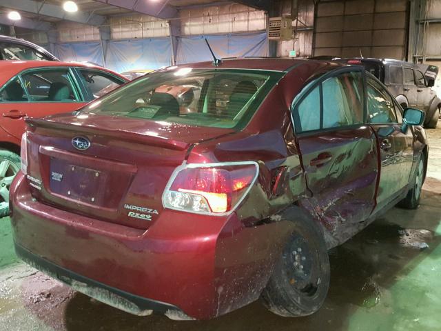 JF1GJAA60FH006630 - 2015 SUBARU IMPREZA BA MAROON photo 4