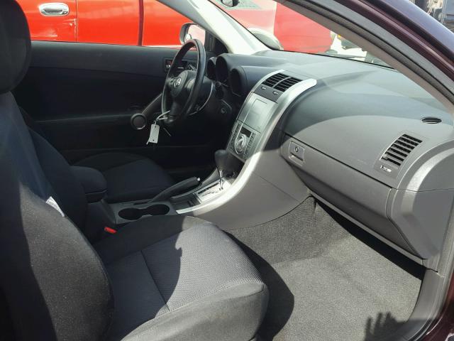 JTKDE167X90292047 - 2009 TOYOTA SCION TC 紫色 照片 5