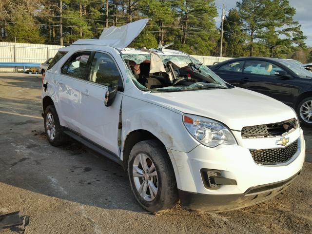 2GNALAEK2F6416098 - 2015 CHEVROLET EQUINOX LS WHITE photo 1