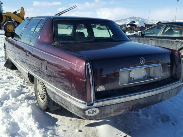 1G6KD52B2SU252257 - 1995 CADILLAC DEVILLE TAN photo 3