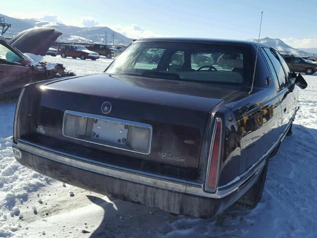 1G6KD52B2SU252257 - 1995 CADILLAC DEVILLE TAN photo 4