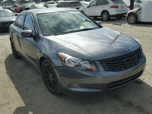 JHMCP26319C016367 - 2009 HONDA ACCORD LX GRAY photo 1