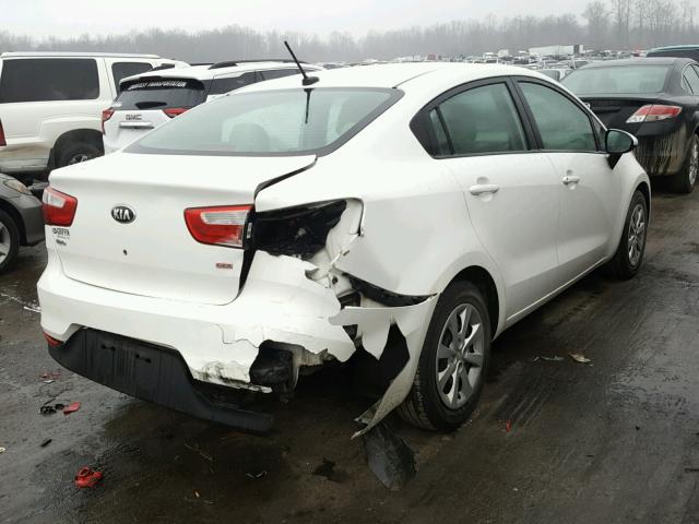 KNADM4A35G6576595 - 2016 KIA RIO LX Սպիտակ լուսանկար 4