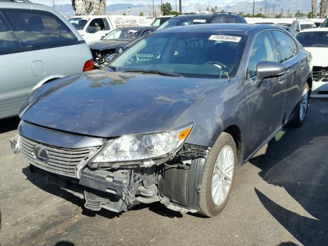 JTHBK1GG7F2154907 - 2015 LEXUS ES 350 GRAY photo 2