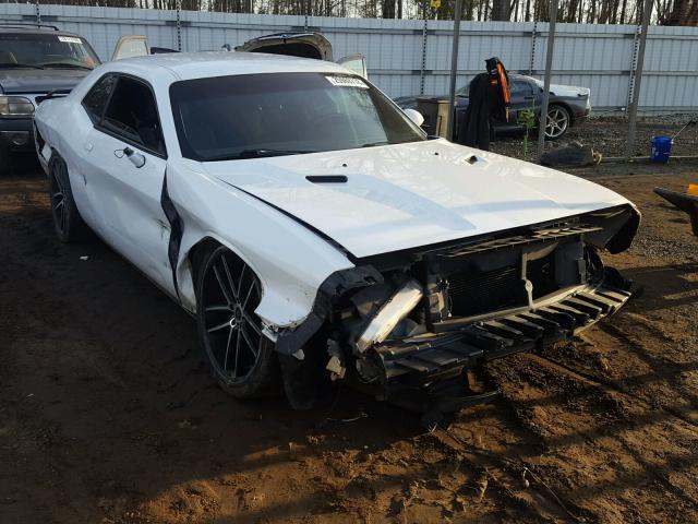 2C3CDYAG7DH553553 - 2013 DODGE CHALLENGER WHITE photo 1