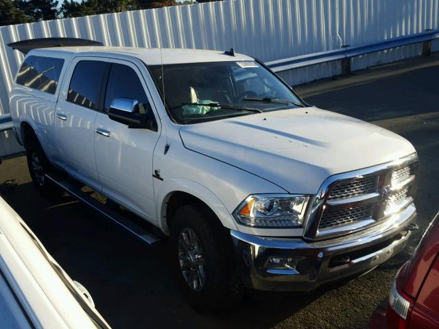 3C6UR5FL9EG218471 - 2014 RAM 2500 LARAM WHITE photo 1