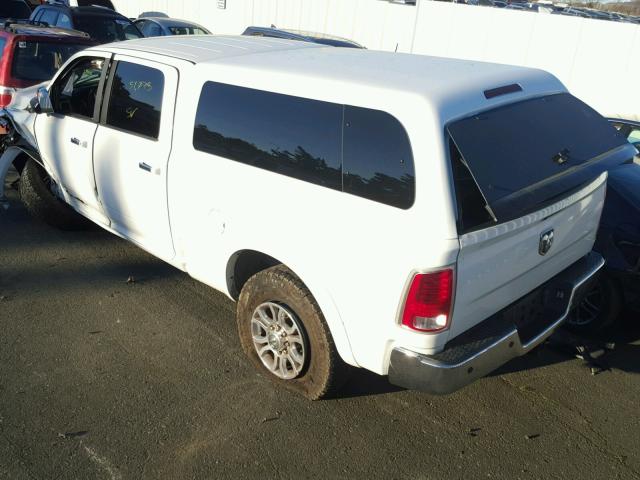 3C6UR5FL9EG218471 - 2014 RAM 2500 LARAM WHITE photo 3