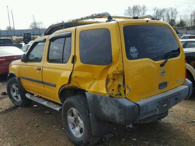 5N1ED28T94C660087 - 2004 NISSAN XTERRA XE YELLOW photo 9